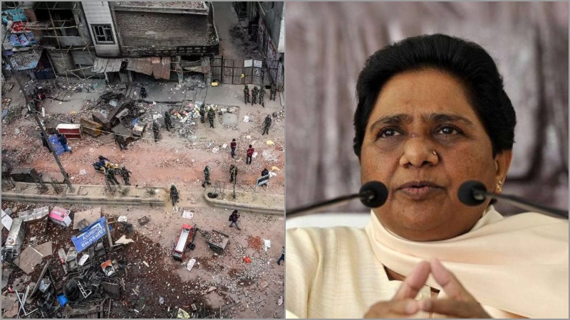 mayawati delhi riots