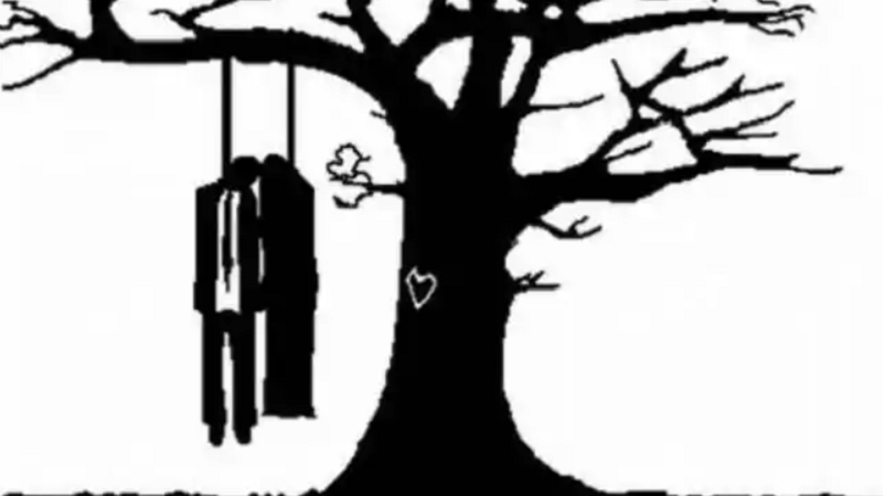 couple hanging