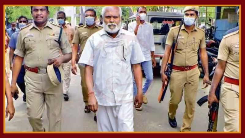 Chennai: पूर्व पीएम राजीव गांधी के हत्यारे की हुई मौत